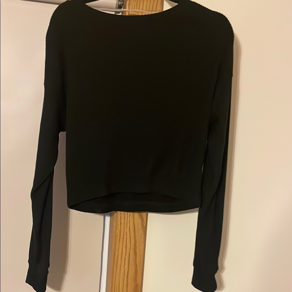 Black Long Sleeve Women's Top